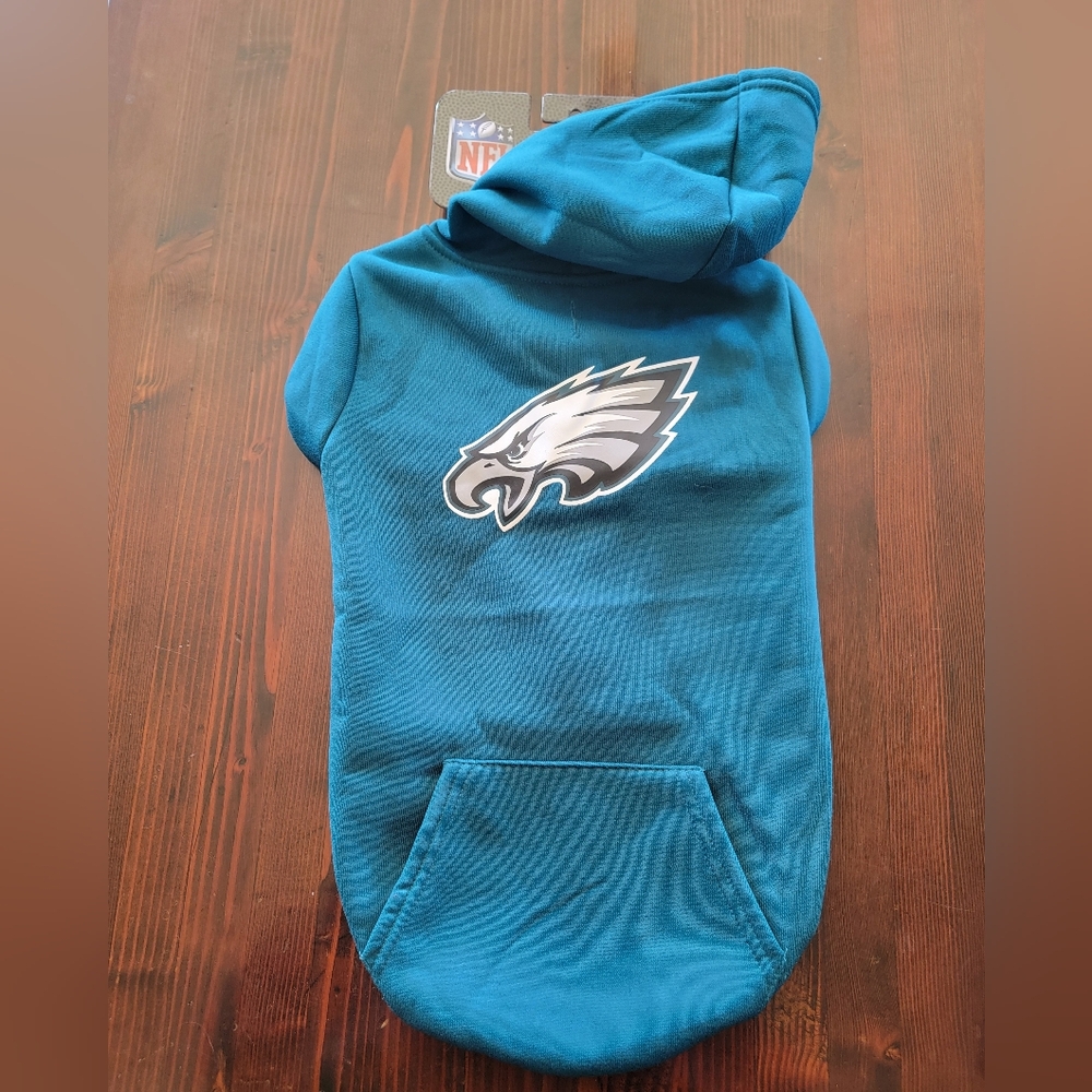 NFL Eagles Pet Hoodie